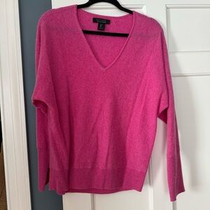 Hot Pink Cashmere Sweater